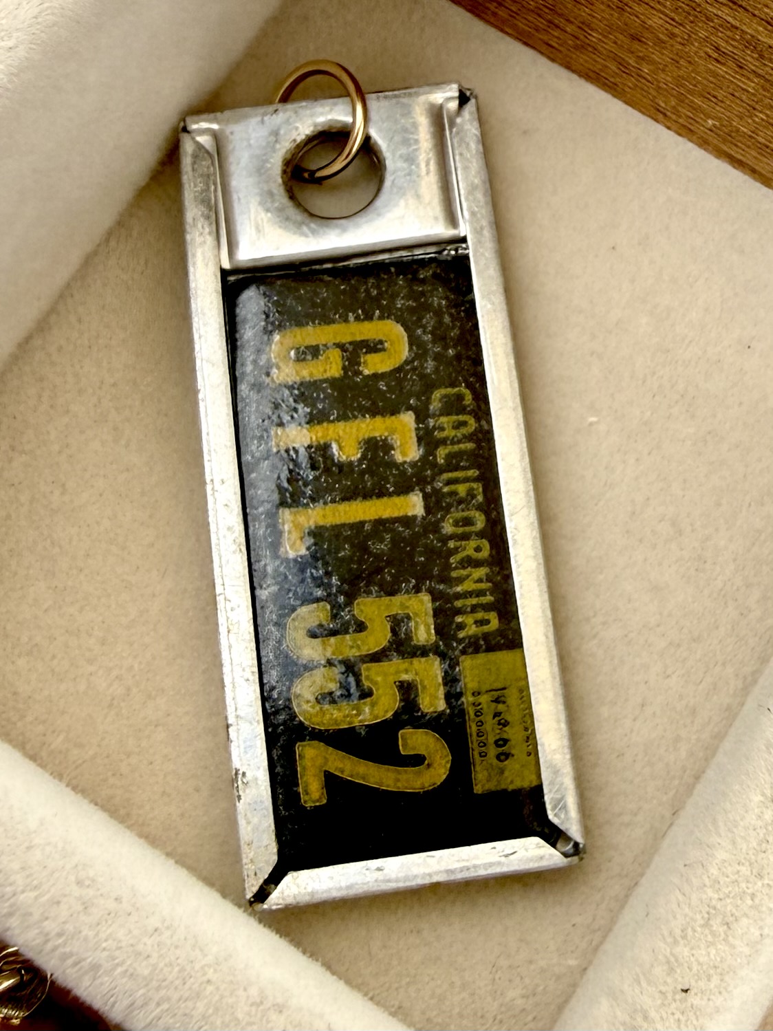 No. 005: California GFL 552 License Plate — product photo
