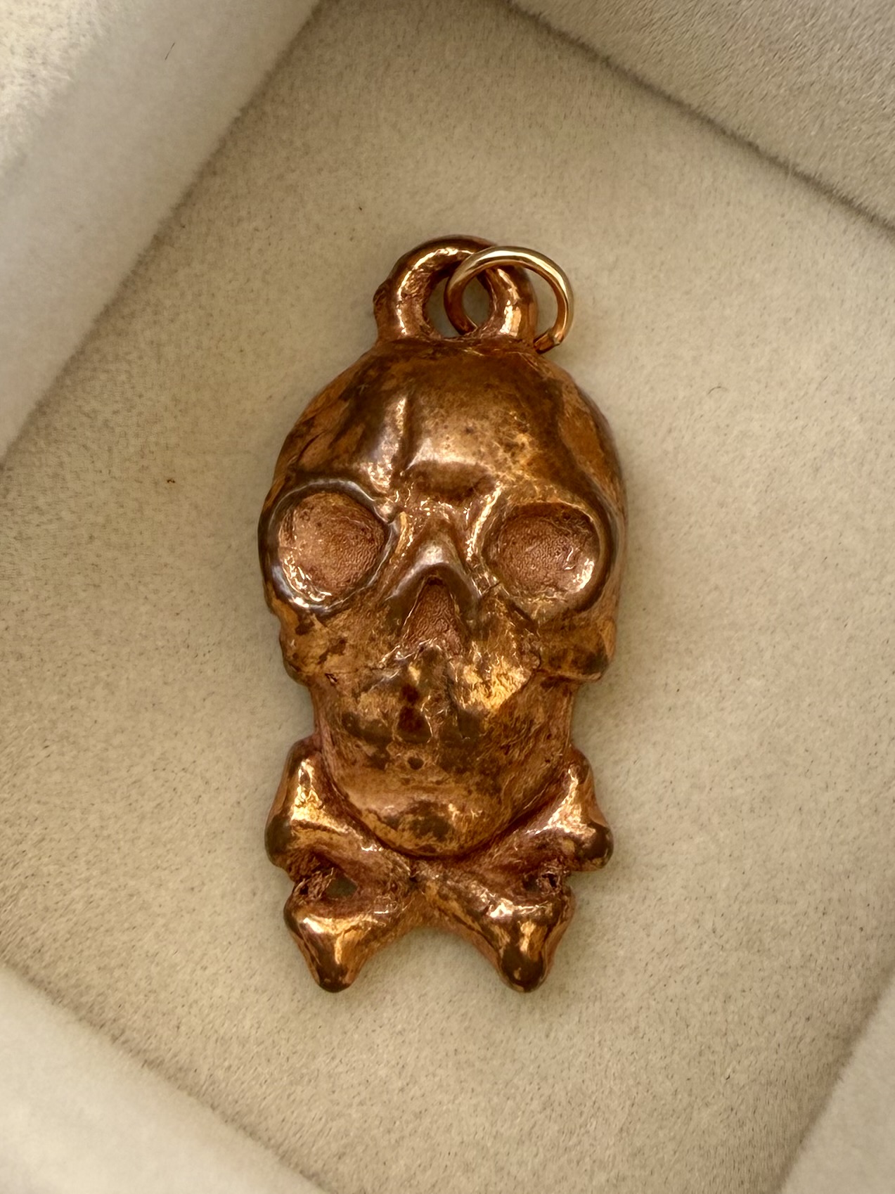 No. 012: Copper Skull — product photo