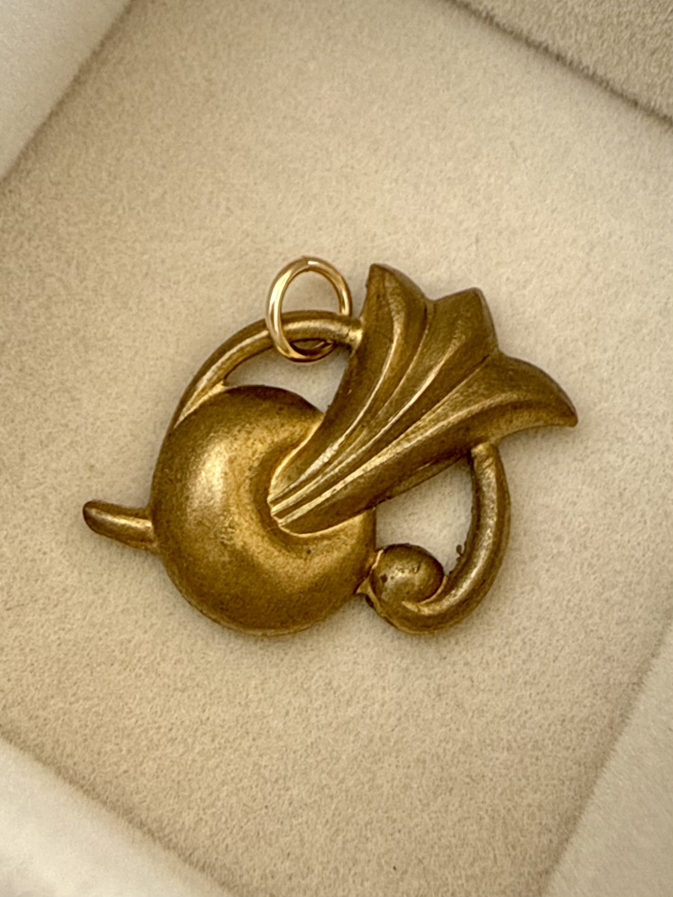 No. 031: French Fleur Calla Lily Brass — product photo