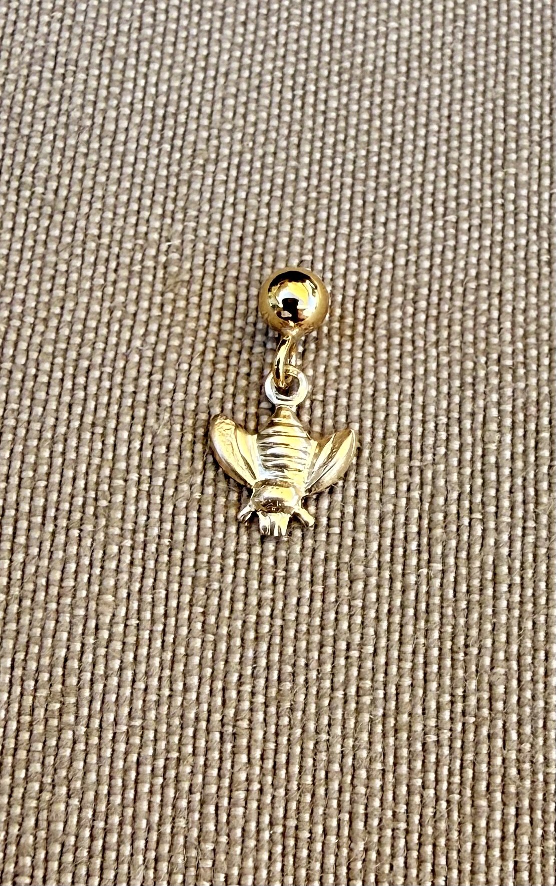 Tiny Gold-Filled Bee Sidekick — product photo