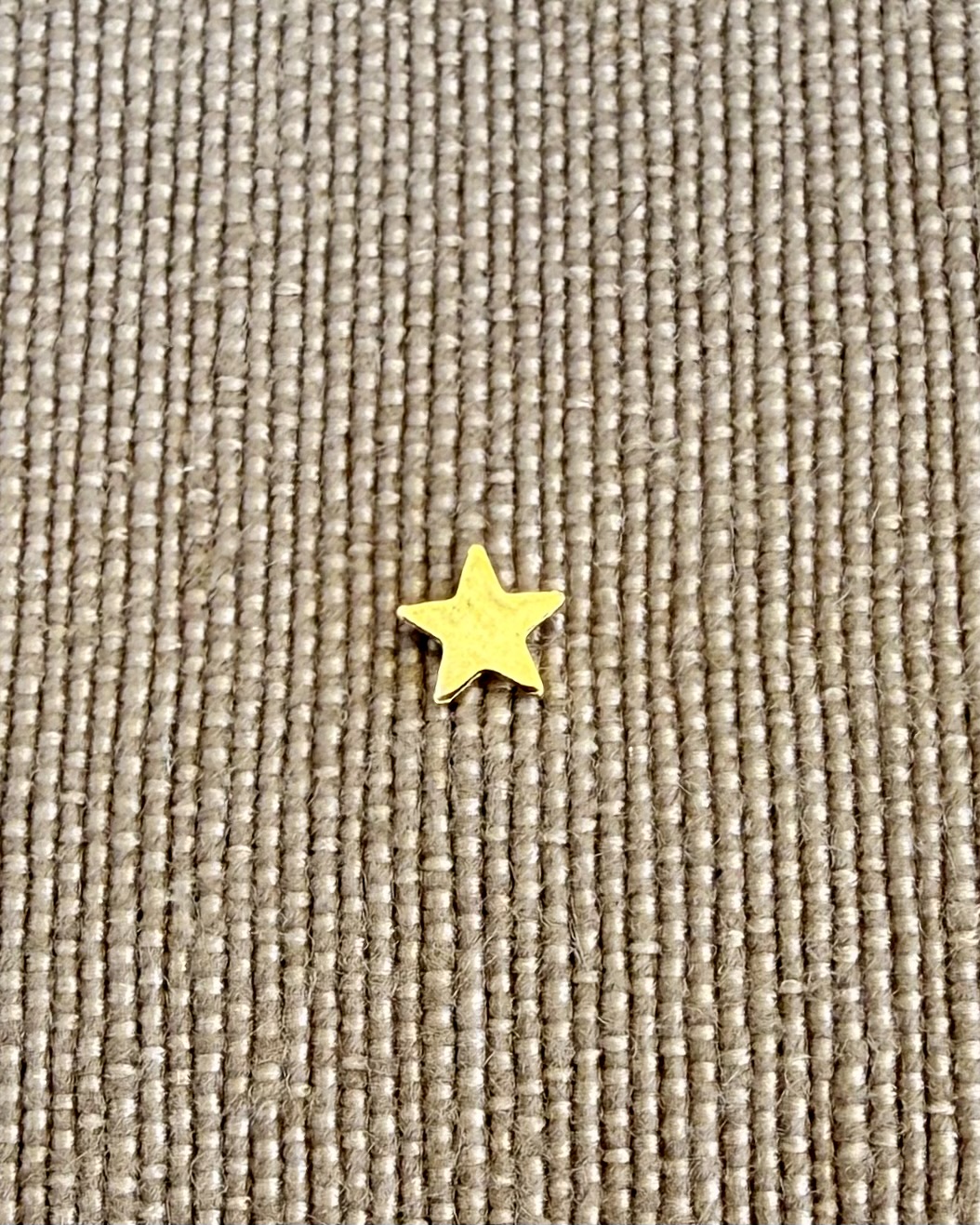 Tiny Gold-Filled Star Stud Sidekick — product photo