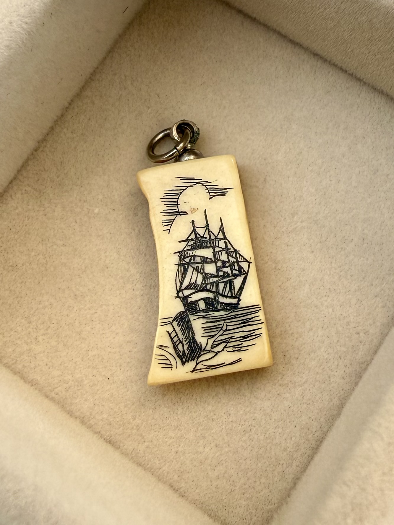 No. 059: Illustrated Sailing Ship — product photo